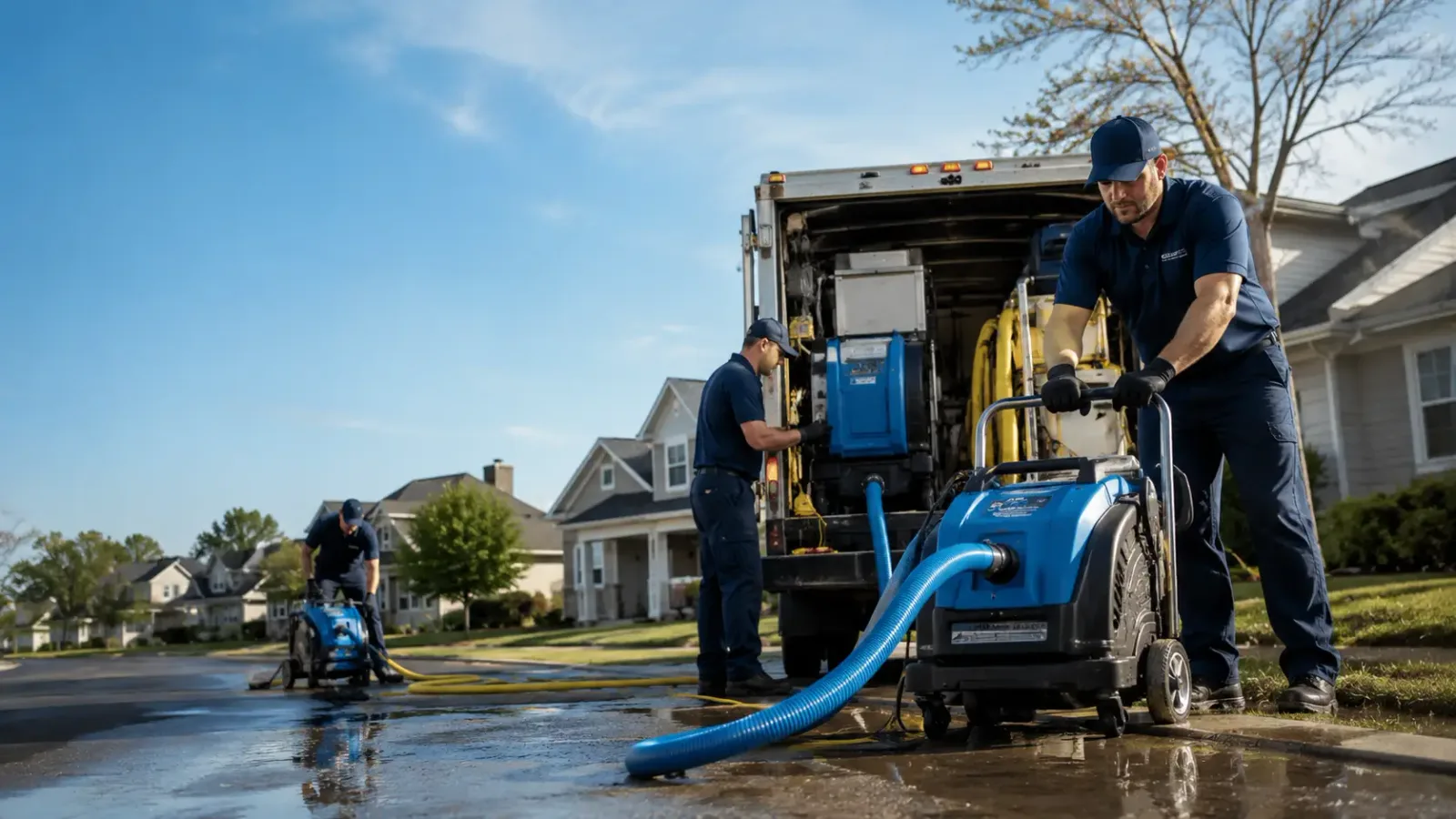 Flood Damage Cleanup in Mesopotamia, OH